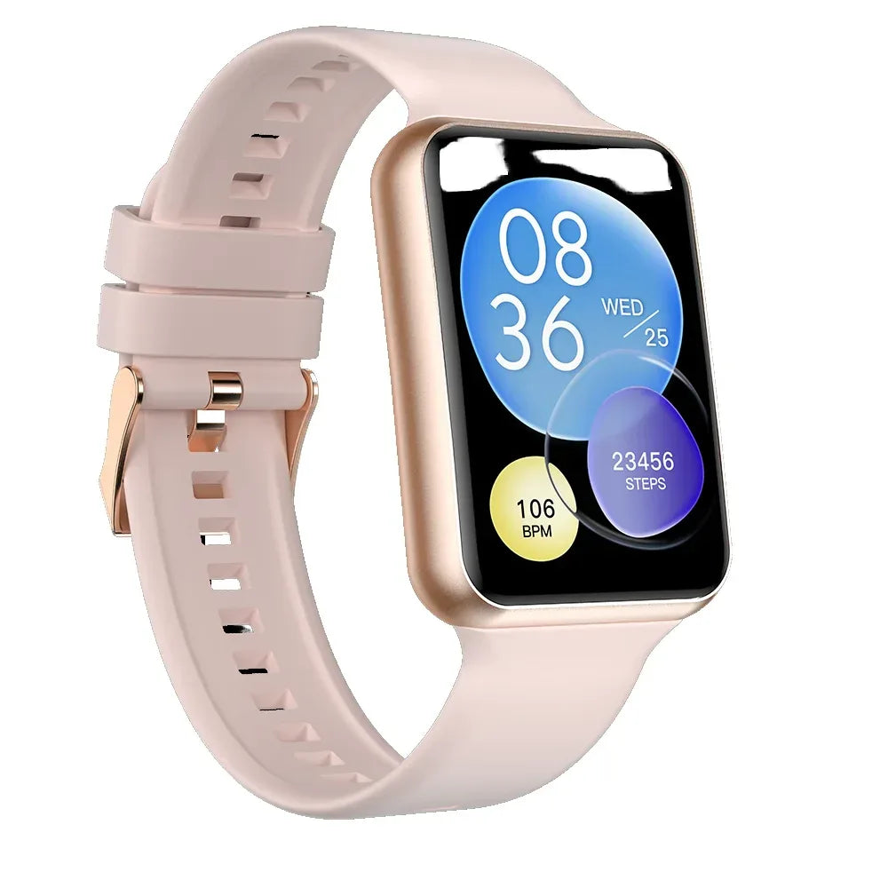 OEM ODM Sample Testing Men's Fitness Tracker Smart Watch Square Amoled Touch Compass Music IOS Android BT Sports - Tidesmit