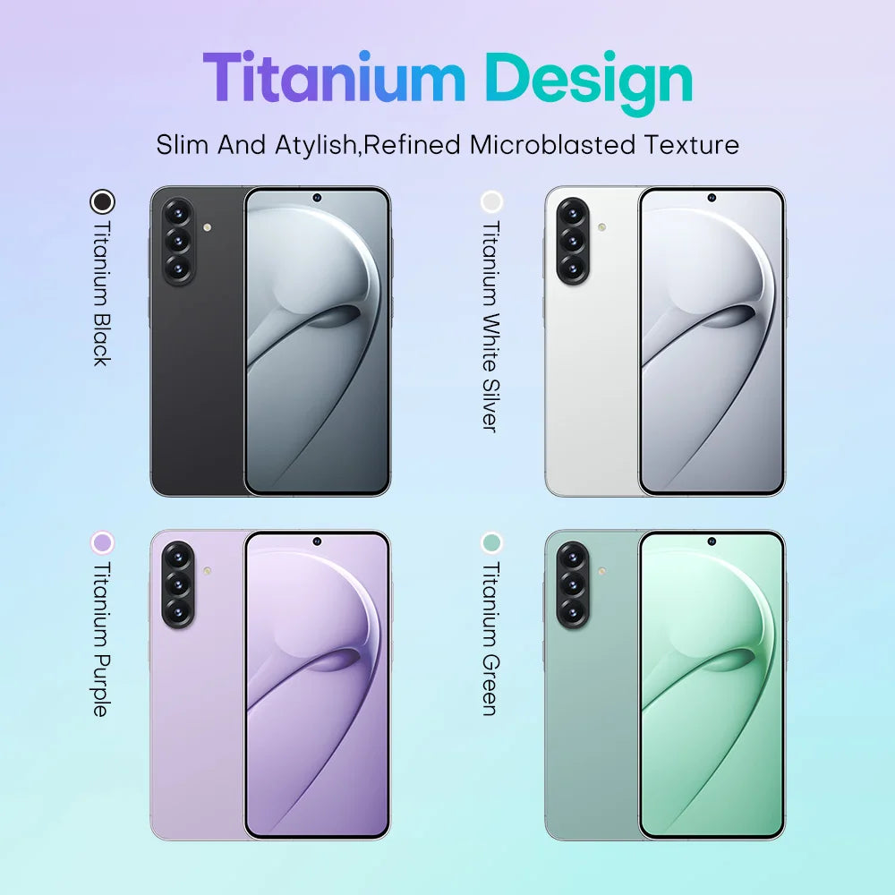 Tidesmit 5G Smartphone, 1TB Storage, 16GB RAM, Dual SIM Unlocked Tidesmit