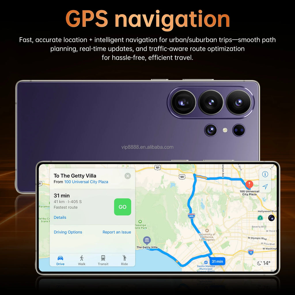 Tidesmit S26 Ultra smartphone featuring 7.7 inch screen 108MP camera and 5G connectivity for high-end mobile gaming