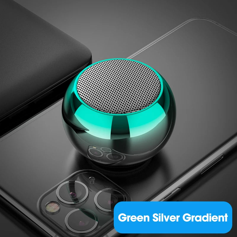 Bluetooth Speaker -Hot Selling M3 Tws Super Mini Speaker Colorful Outdoor Portable 3D Round Small Loud Bass Wireless Bt Speaker