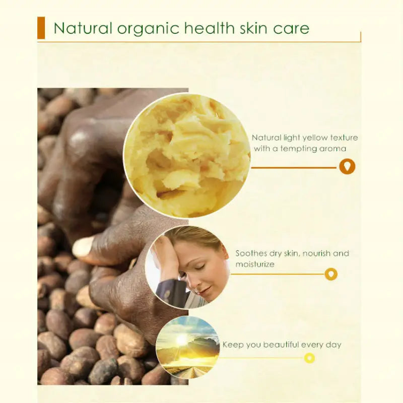 Dimollaure 50g-500g Organic Shea Butter Unrefined Skin Care Esential Oil Handmade Soap Oil Body Oil Diy Base Oil