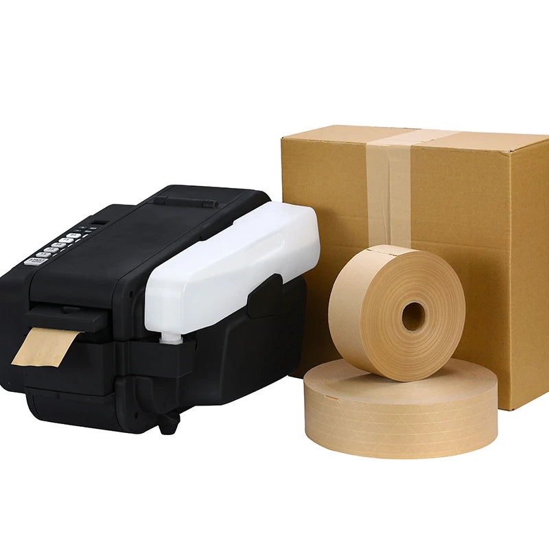 Factory Direct  Whole Sale Automatic Electric OEM Kraft Gummed Paper Tape Water-activated Tape Dispensers for Sealing protection