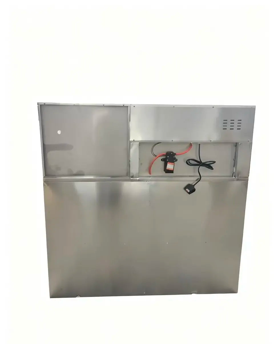 Commercial Shoe Washer Dryer with Dual Tanks and 20-Pair Capacity