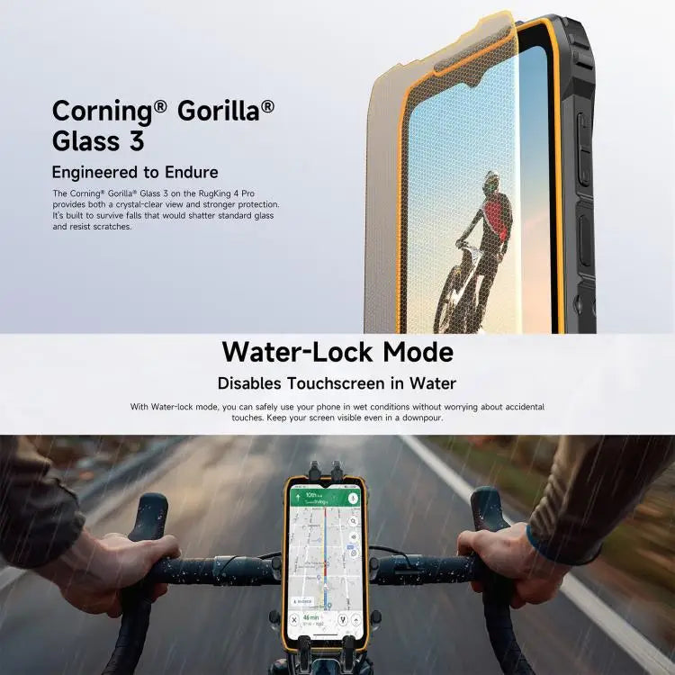 Ulefone RugKing 4 Pro Rugged 5G Smartphone | 10200mAh Battery Tidesmit