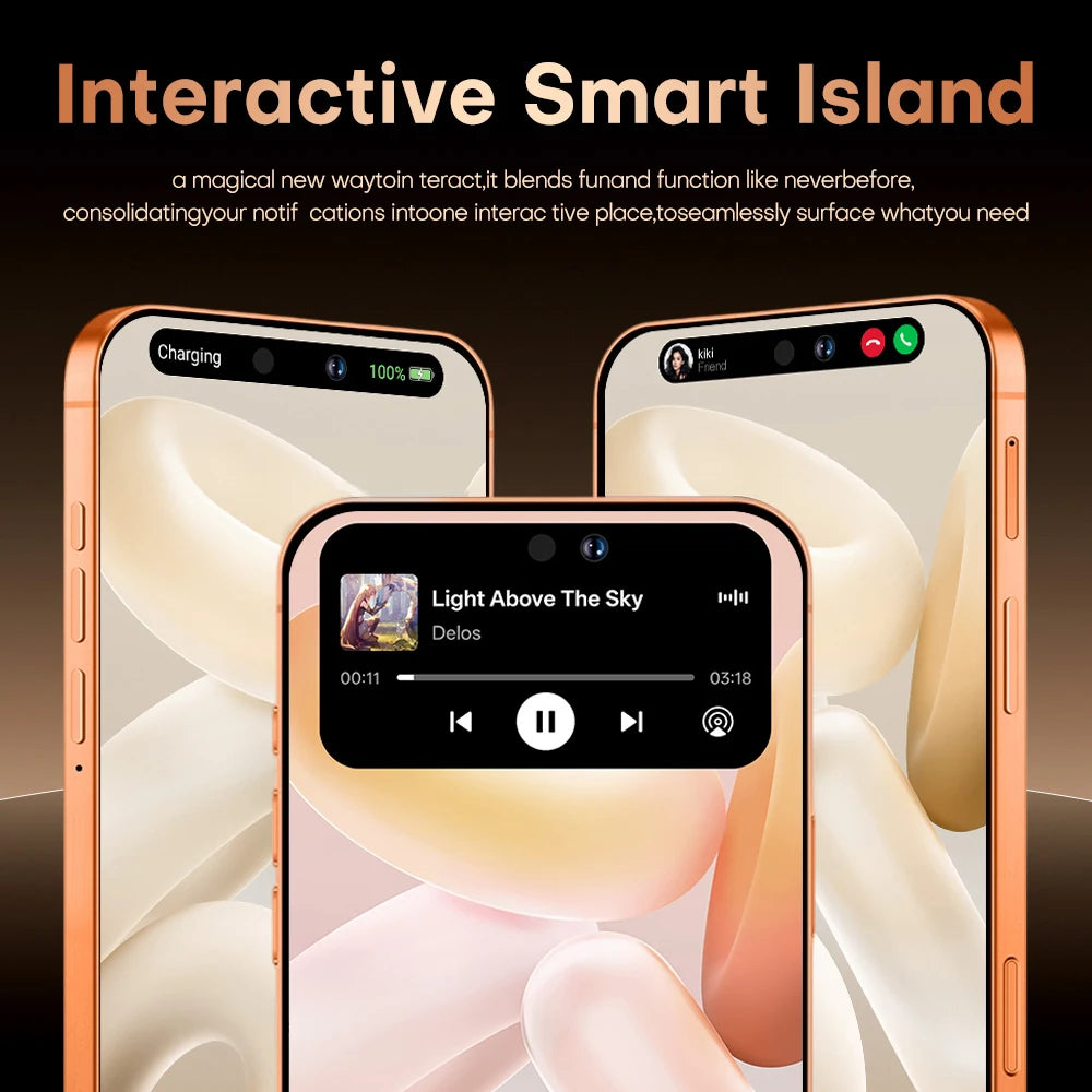 17 Pro Max 5G Smartphone, 1TB, 16GB RAM, OLED Display - Tidesmit Tidesmit