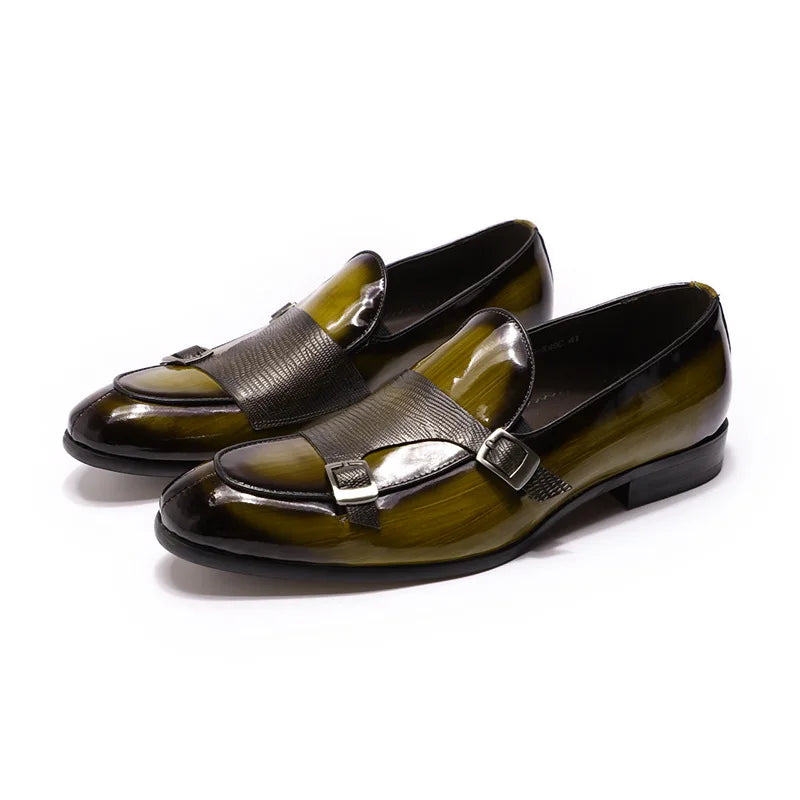 Dropshipping Classic British Genuine Leather Formal Men Fashion Office Dress Shoes ODM Big Size Loafers Shoes