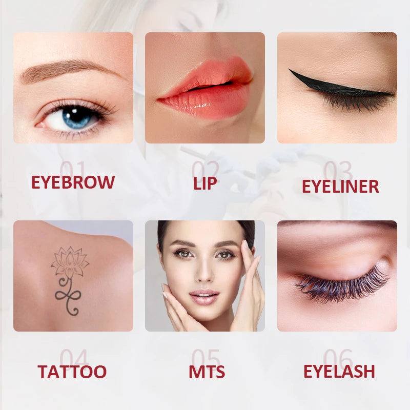 Professional PMU Machine Kit for Precise Microblading and Semi-Permanent Makeup Permanent Makeup Machines Tidesmit