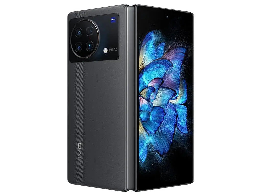 Tidesmit X Fold 5G smartphone with Snapdragon 8 Gen 1, 50MP quad cameras, and 66W fast charging in premium design.