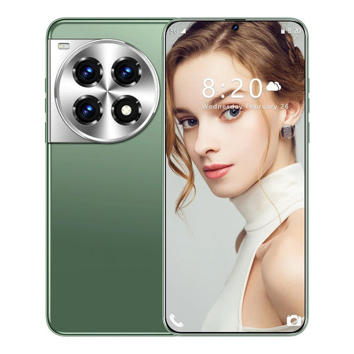 2025 Newest OnePlus 12R 5G Global, 12GB+256GB 7.3 Inch ColorOS 15 Deca Core Smart Phone - Tidesmit