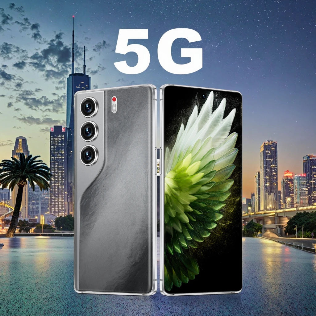 Close-up of Camon 40 Pro 5G smartphone showing metallic frame, side volume buttons, and USB-C charging port.
