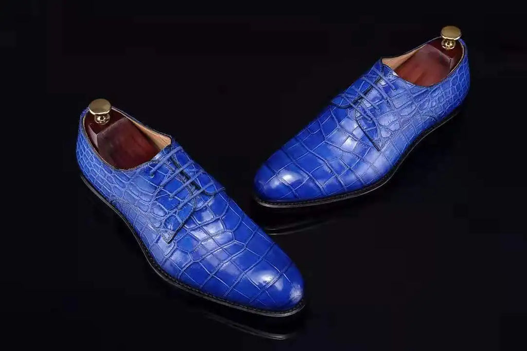 Top crocodile Genuine Shoes Men Chaussures Elegantes Pour Hommes Italy Style Shoes for Men Fashion Luxury Mens Dress Shoes