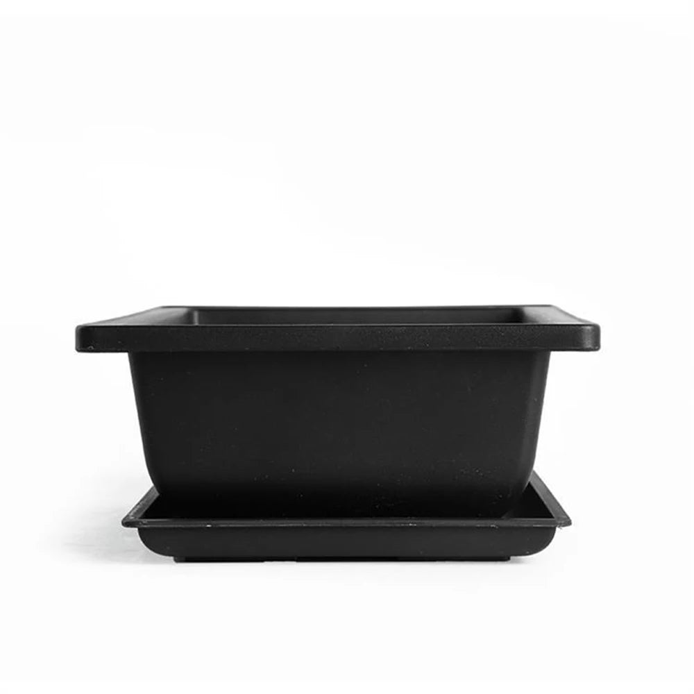 1PC 5size Plastic Flower Pot Plant Bowl Bonsai Succulent Basin Nursery Succulent Pot Home & Garden Supplies