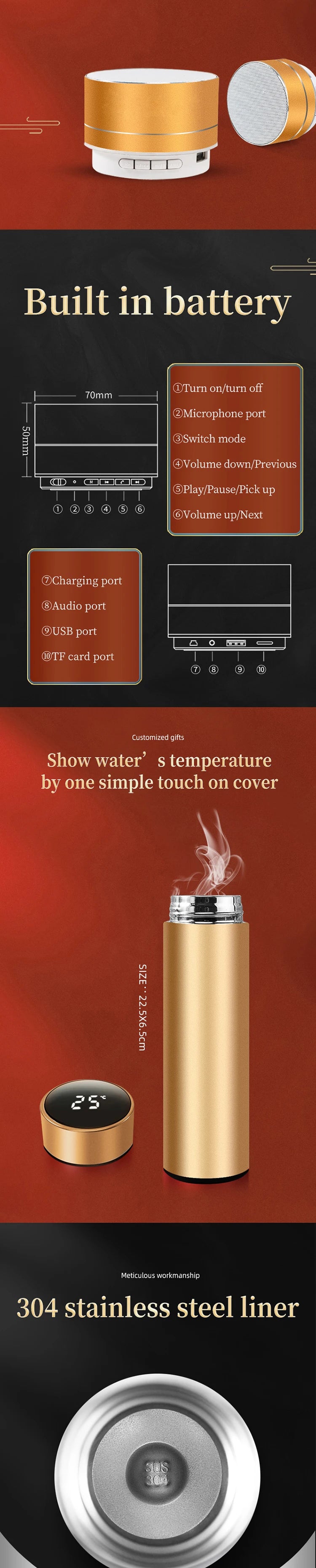 Power bank charger-Winning product technology & innovation Mouse And Keyboard USB Flash Drive Mobile Charger Power Bank for office university gift Tidesmit