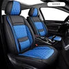 LC High End Thick Napa Leather 5 Seaters All-Season Protective Luxury Universal Car Seat Covers Fit Pickups for 50