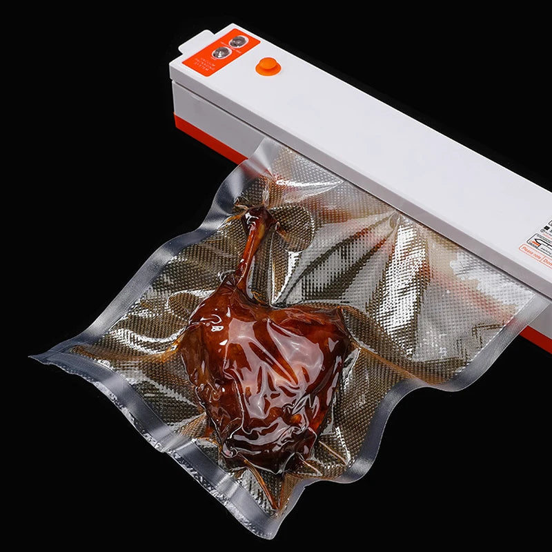 Electric Vacuum Sealer Machine For Food Storage With 10pcs Free Food Saver Bags Automatic Vacuum Sealer Packaging Machine