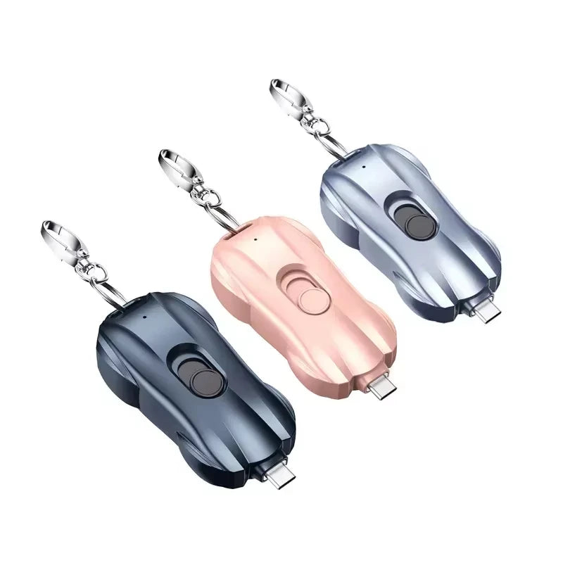 Portable Mini Battery Supply Keychain Portable Charger Mini Portable Power Bank Key Chain for Outdoor Emergency Tidesmit