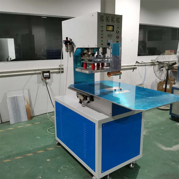 Direct Manufacture Pvc Welding Single Head High Frequency Pet Welding Packing Machine Embossing Machine