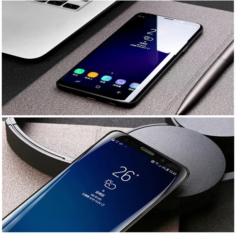 Samsung Galaxy Hydrogel Screen Protector 3-Pack - Case Friendly HD Film Tidesmit