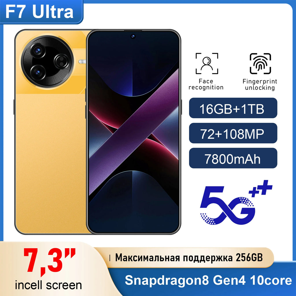 5G Smartphone 16GB RAM 1TB Storage - High Capacity Tidesmit Essential Tidesmit