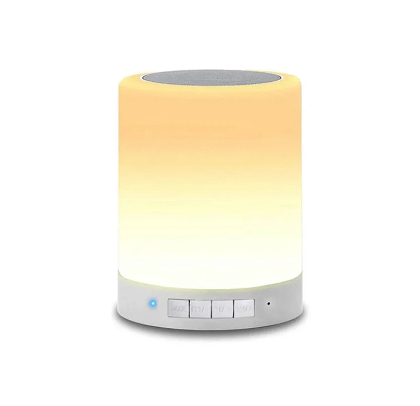 Bluetooth Speaker -Intelligent Touch Sensing Lamp Party Ring Touch with Disco Ambient Portable Wireless Led Ambient Light up Speaker with Led Light