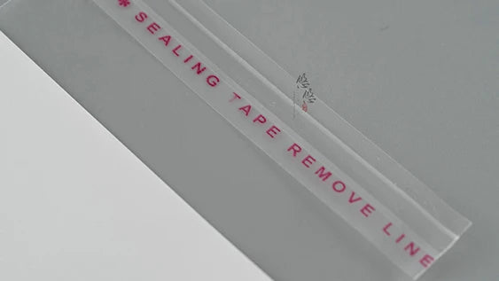Self-Adhesive Clear PE Plastic Jewelry Poly Bag OPP Gift Packaging Valve Gravure Printing Disposable Custom Logo SIYU Brand