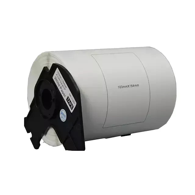 Thermal shipping label roll with holder, 103x164mm (DK-11247)