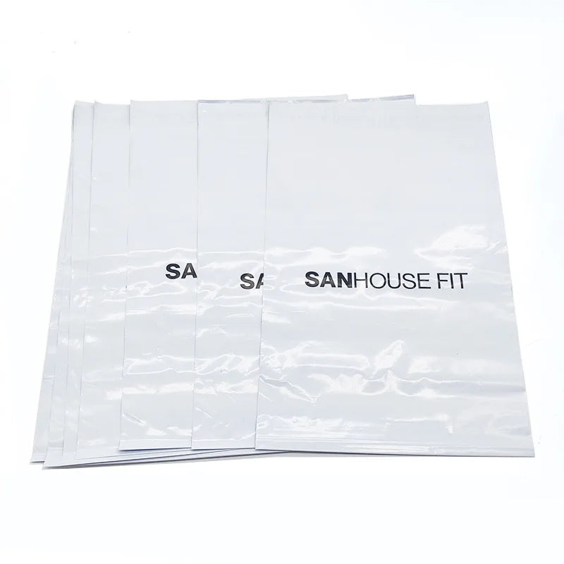 Wholesale Premium Custom Matte Beige Logo Printing Mailer Bags for Shipping