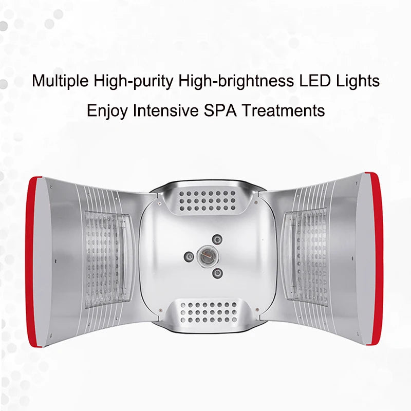 PDT Hot Cold Spray Colorful Photon Oxygen Injection Moisturizing LED Mask Skin Rejuvenation Beauty Device Oxygen Facial Machine