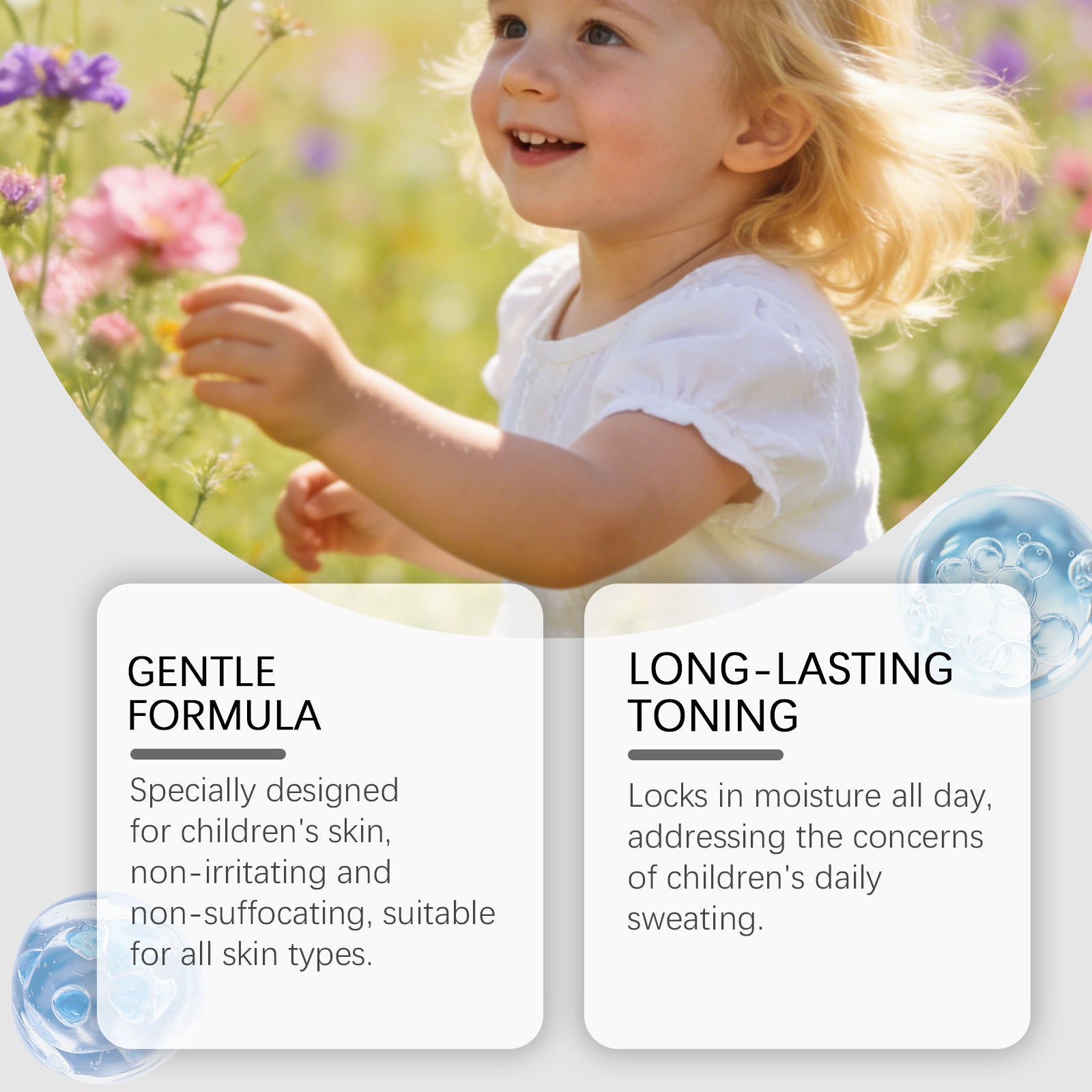 Tidesmit kids antiperspirant stick for sweat and odor control with a refreshing long-lasting fragrance.