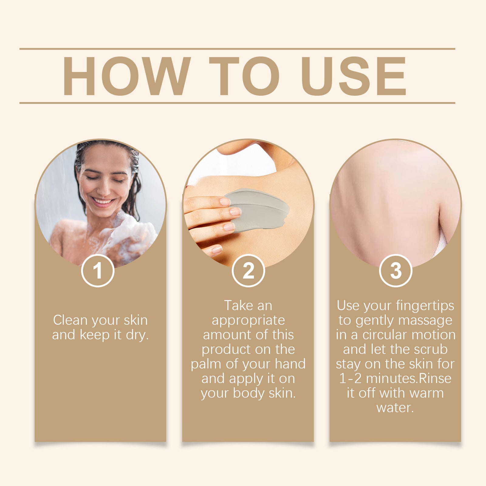 Coconut Body Scrub 50g | Natural Exfoliating Brightening Treatment Scrubs Treatments Tidesmit
