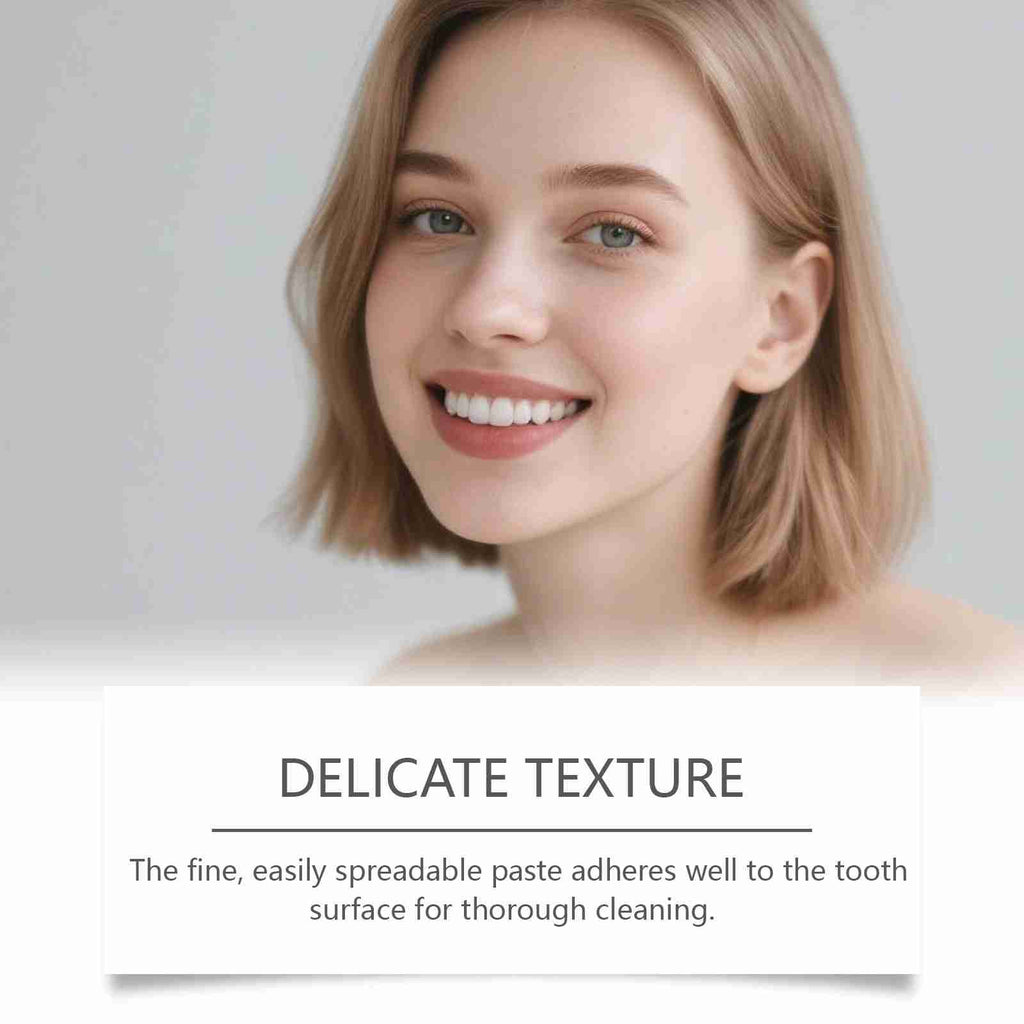 Tidesmit whitening toothpaste for plaque removal, stain whitening, and gum health protection.