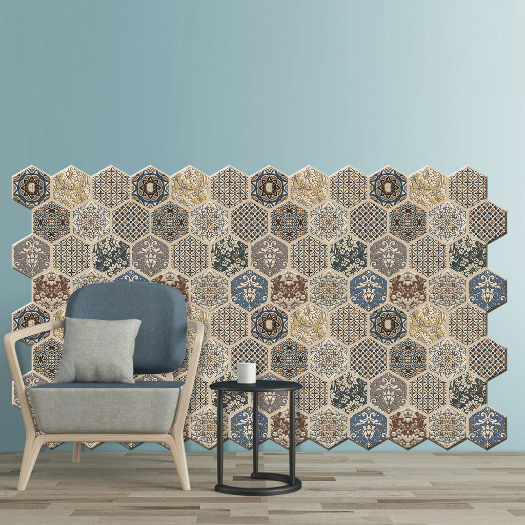 5/10pcs Peel and Stick Tile Backsplash Thicker Design Marble Tiles 12"x12" Stick on Backsplash Self Adhesive Tiles for Anyroom