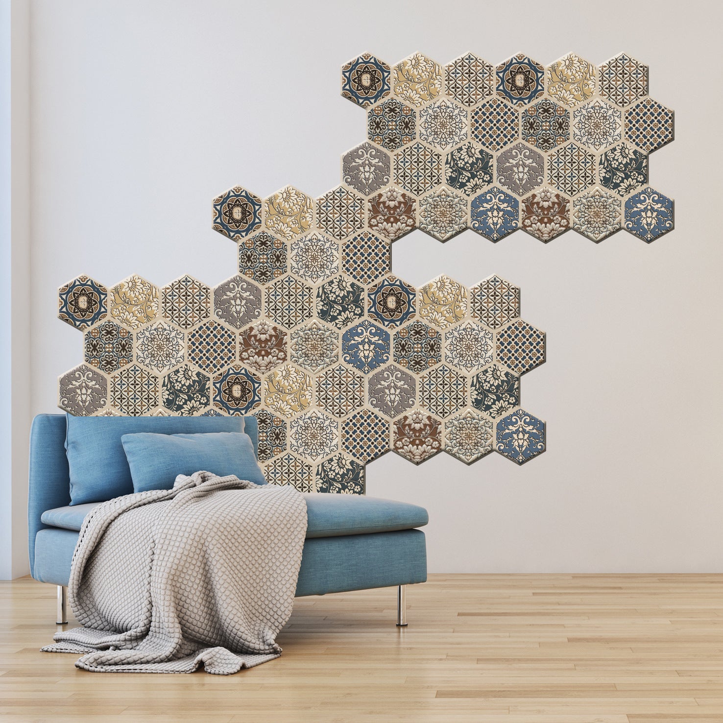 5/10pcs Peel and Stick Tile Backsplash Thicker Design Marble Tiles 12"x12" Stick on Backsplash Self Adhesive Tiles for Anyroom