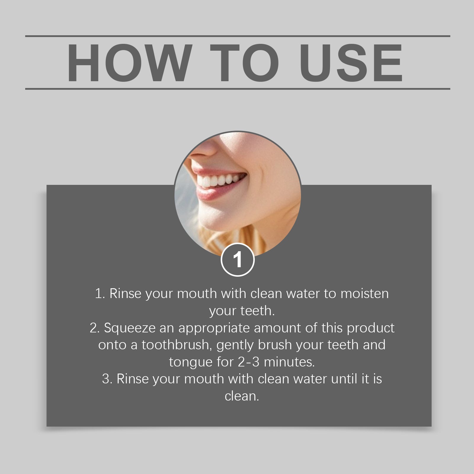 Tidesmit 5D White Foam Toothpaste Mousse for gentle teeth whitening and daily oral stain removal
