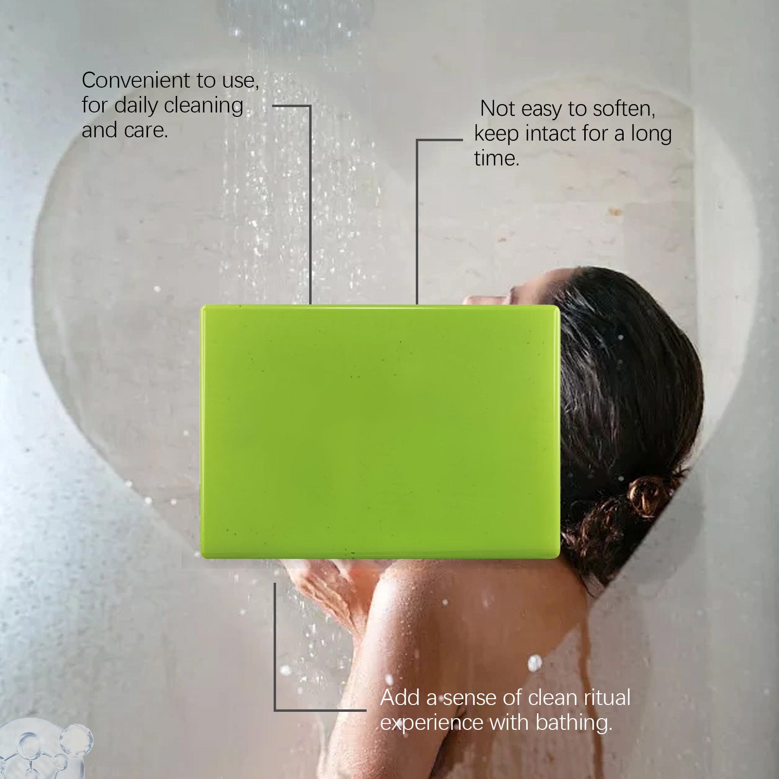Tea Tree Oil Soap Deep Cleansing Bar - Natural Cruelty-Free Skin Care Scrubs Treatments Tidesmit