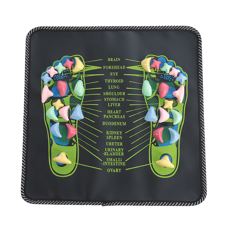 Acupressure Foot Reflexology Mat for Deep Tissue Muscle Relief Body Shaping Massage Equipment Tidesmit