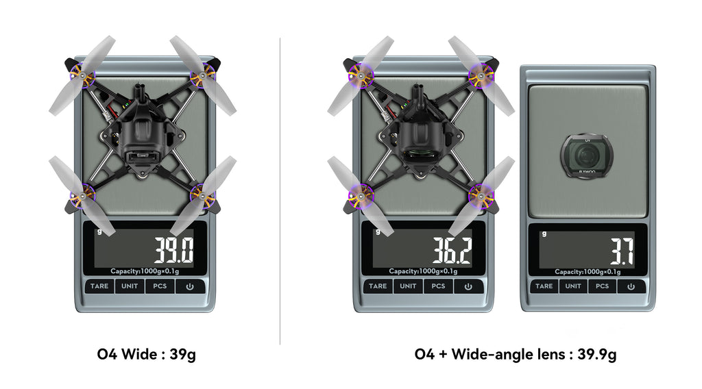Tiny Whoop 1S O4 FPV Camera Drone with ELRS 2.4g System Tidesmit