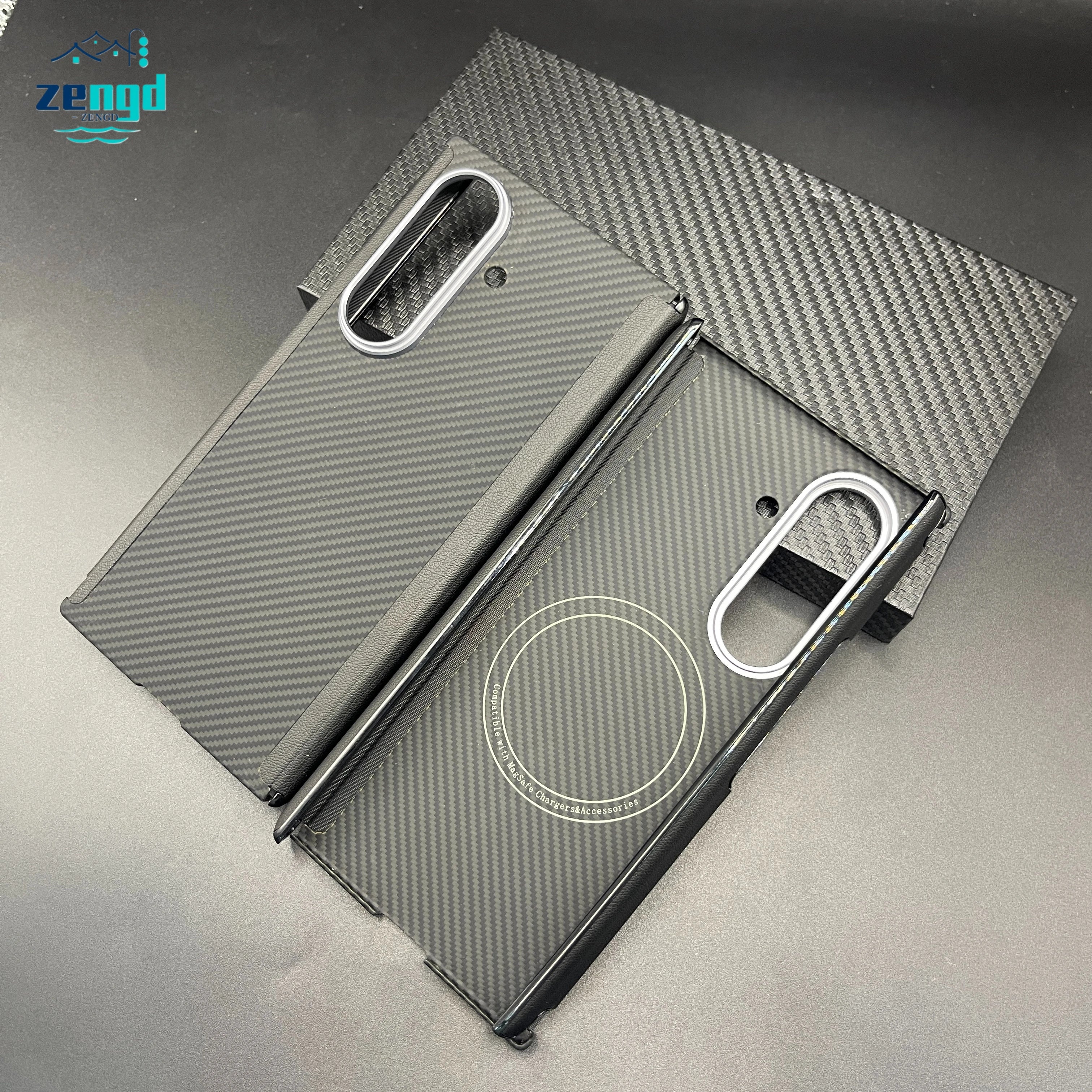 Samsung Galaxy Z TriFold Aramid Fiber Case - Military-Grade Protection Tidesmit