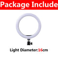 LED Ring Light for Video Recording & Streaming - 16cm to 33cm Options 16cm Only Lamp Tidesmit