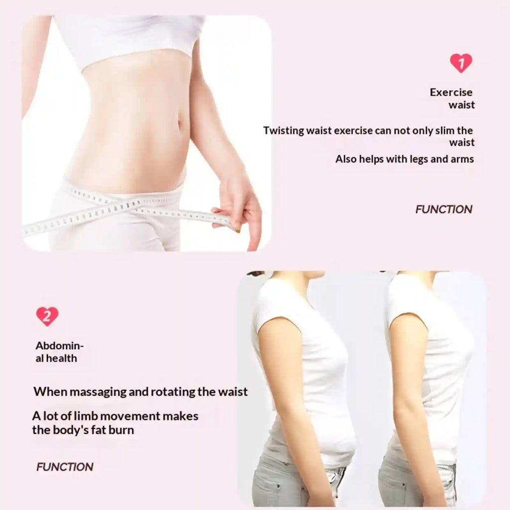 Magnetic Acupressure Waist Twisting Board - Portable Muscle Relief Body Shaping Massage Equipment Tidesmit