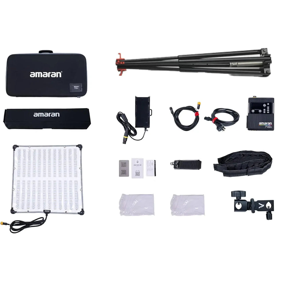 Amaran F22c RGBWW LED Video Light Mat 200W - Adjustable Color Temperature Tidesmit