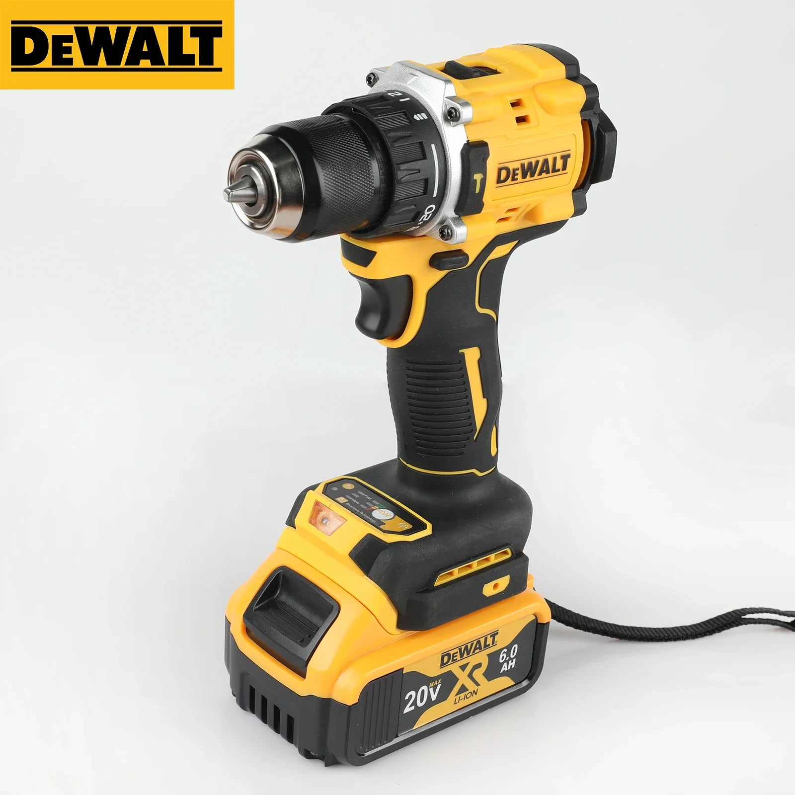 Global Air Shipping DEWALT DCD805 20V Power Tools Brushless Impact Drill Cordless Electric Screwdriver Multi-Function Hand Drill