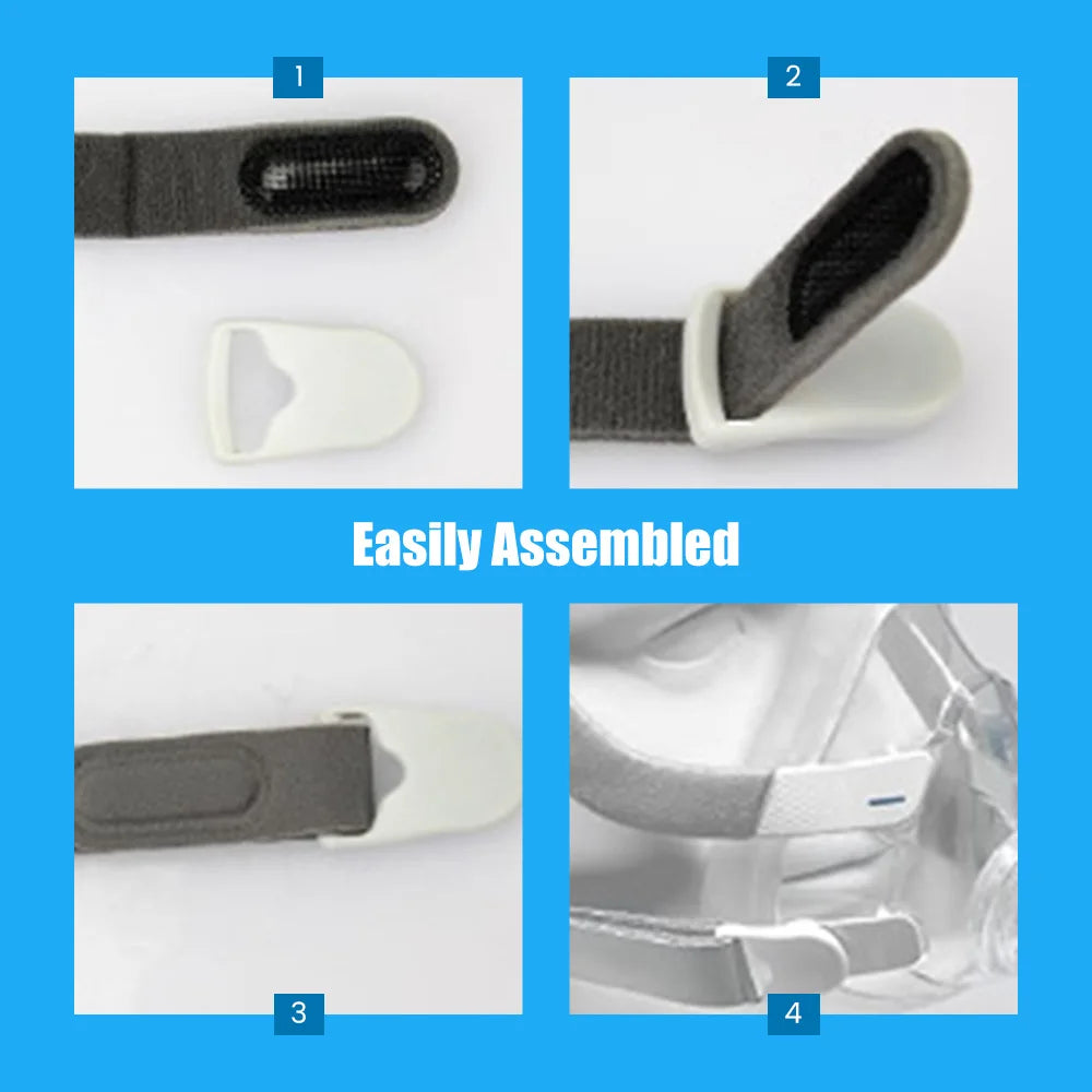 2/4/6/8/10PCS CPAP Headgear Clips Magnetic CPAP Mask Clips Compatible with AirFit F20 F30 N20 Quick-Disconnect Headband Clips
