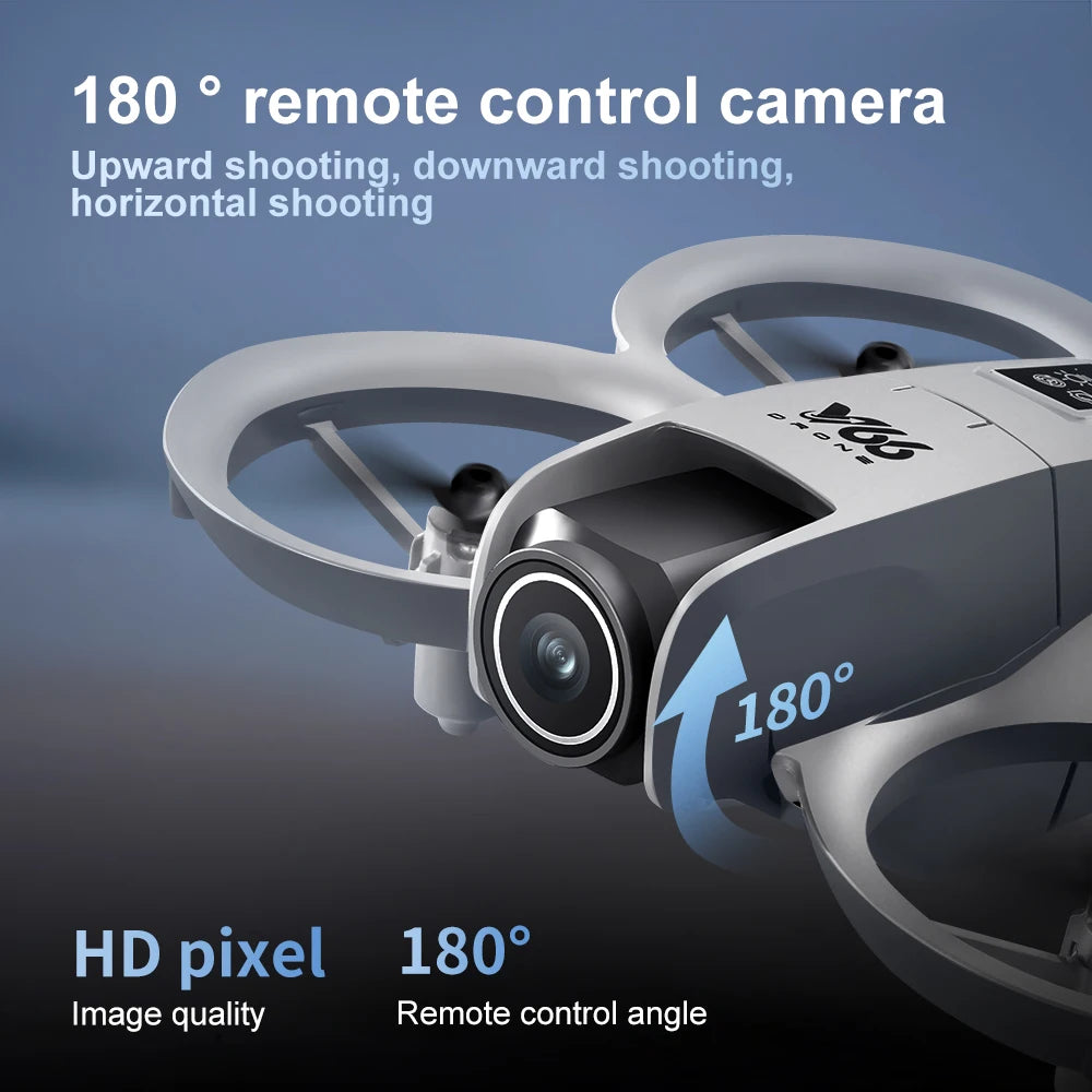 4K Camera Drone: Foldable Wide Angle WiFi Quadcopter for Beginners Tidesmit