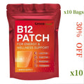 Tidesmit Natural Vitamin B12 Transdermal Patch 30 Count for Energy & Wellness, 1 Month Supply Self-Adhesive Supplement.