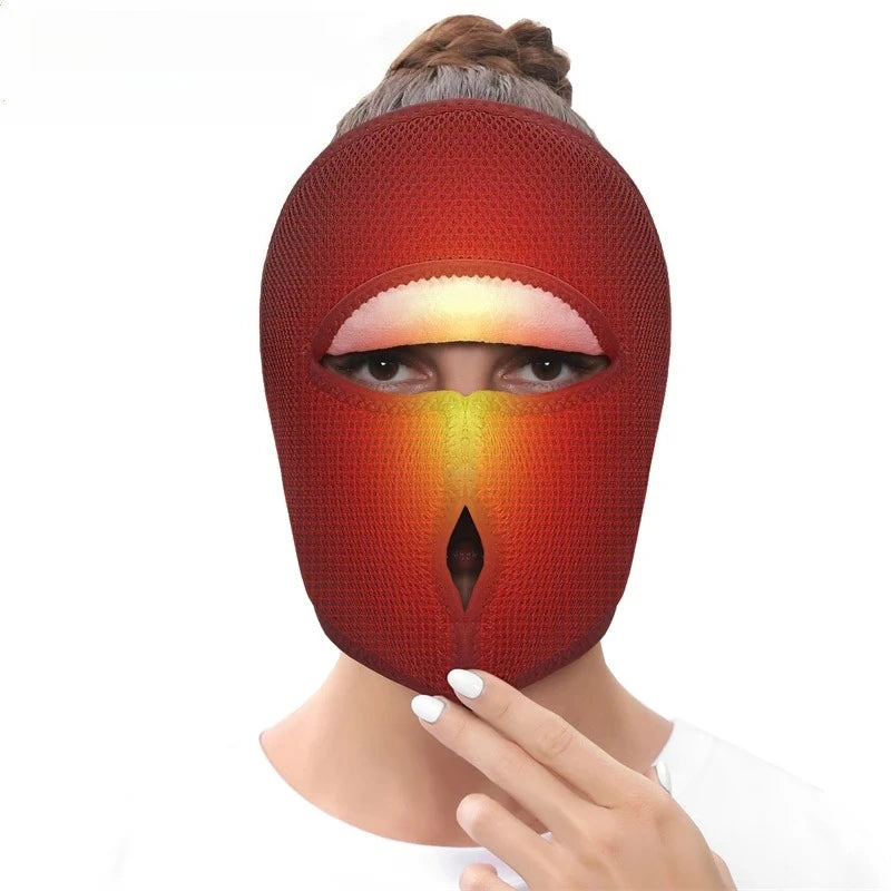 Heated Face Mask for Facial Relief and Circulation | Tidesmit Relaxation Treatment Tidesmit
