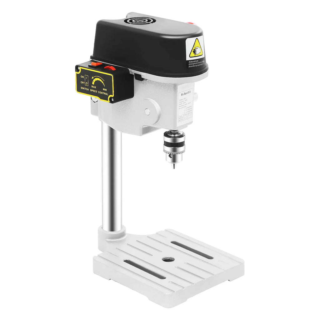 Corded Mini Table Drill Press Stand 340W 16000rpm 3 Speed Mini Electric Wood Hole Drilling Machine Bit 1mm-10mm Low Noise
