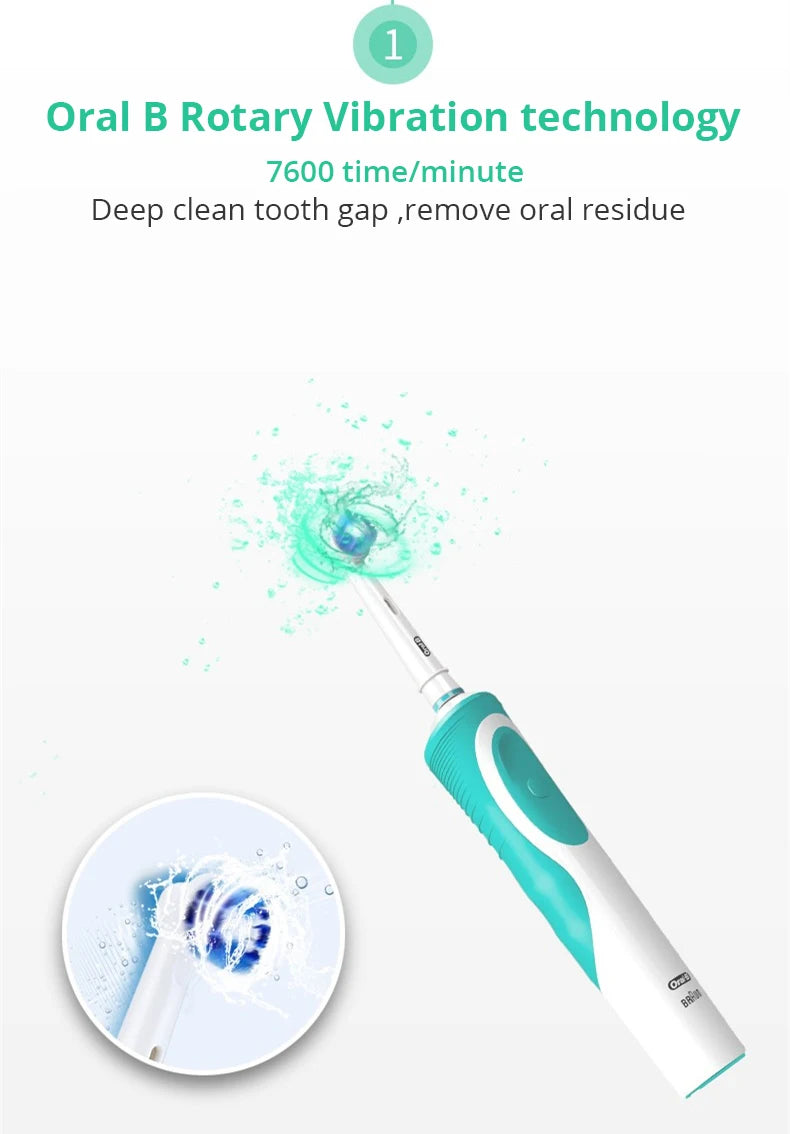 Oral B Sonic Electric Toothbrush PRO4000 RPO600 D12 Vitality Rotating Tooth Brush for Adults Oral Cares Rechargeable Waterproof