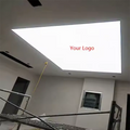 Led Fabric Ceiling Light Box Car Beauty Light Box for Car Wash Auto Repair Workshop Showroom Manufacturer