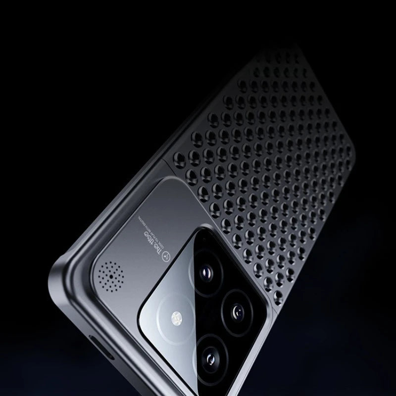Xiaomi 14 Pro Aluminum Case: Slim Fit Metal Shock-Absorbing Cover Tidesmit
